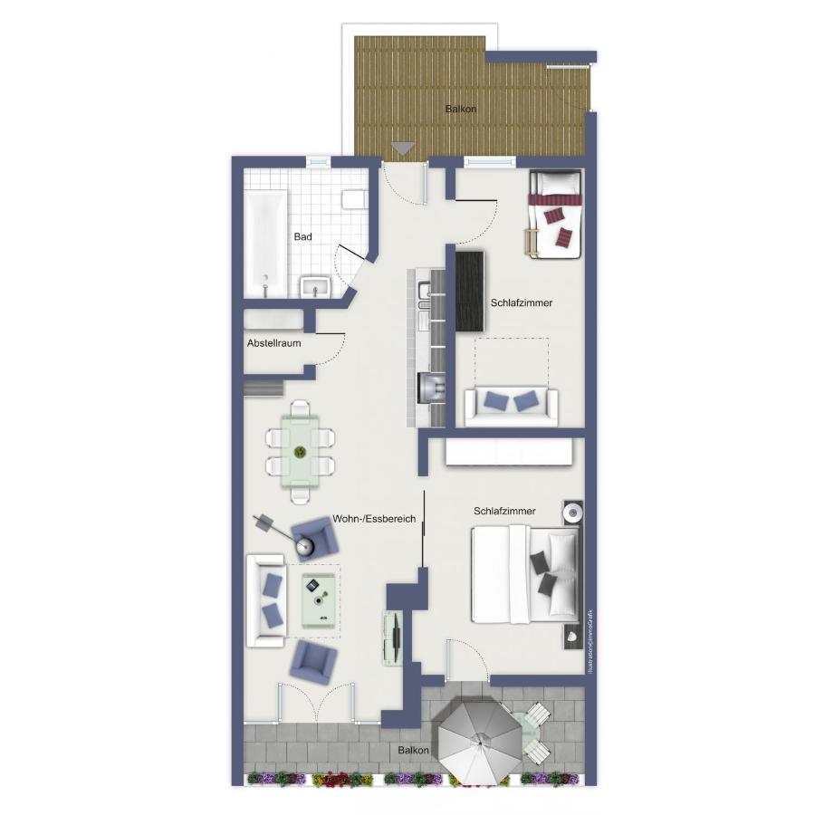 Duenenschloss Wohnung 1-11 Кюлунгсборн Экстерьер фото